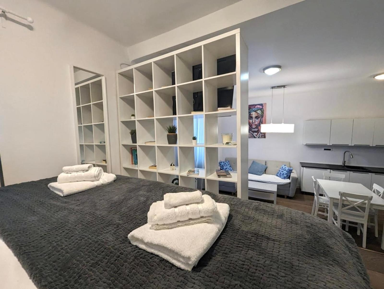 Fantabulous Downtown Abode W King Bed, 65" Tv, Washer And Tumble Dryer Zagreb Luaran gambar